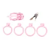 CockLock Cage de chasteté Netty L 9.5 x 3.9cm Rose
